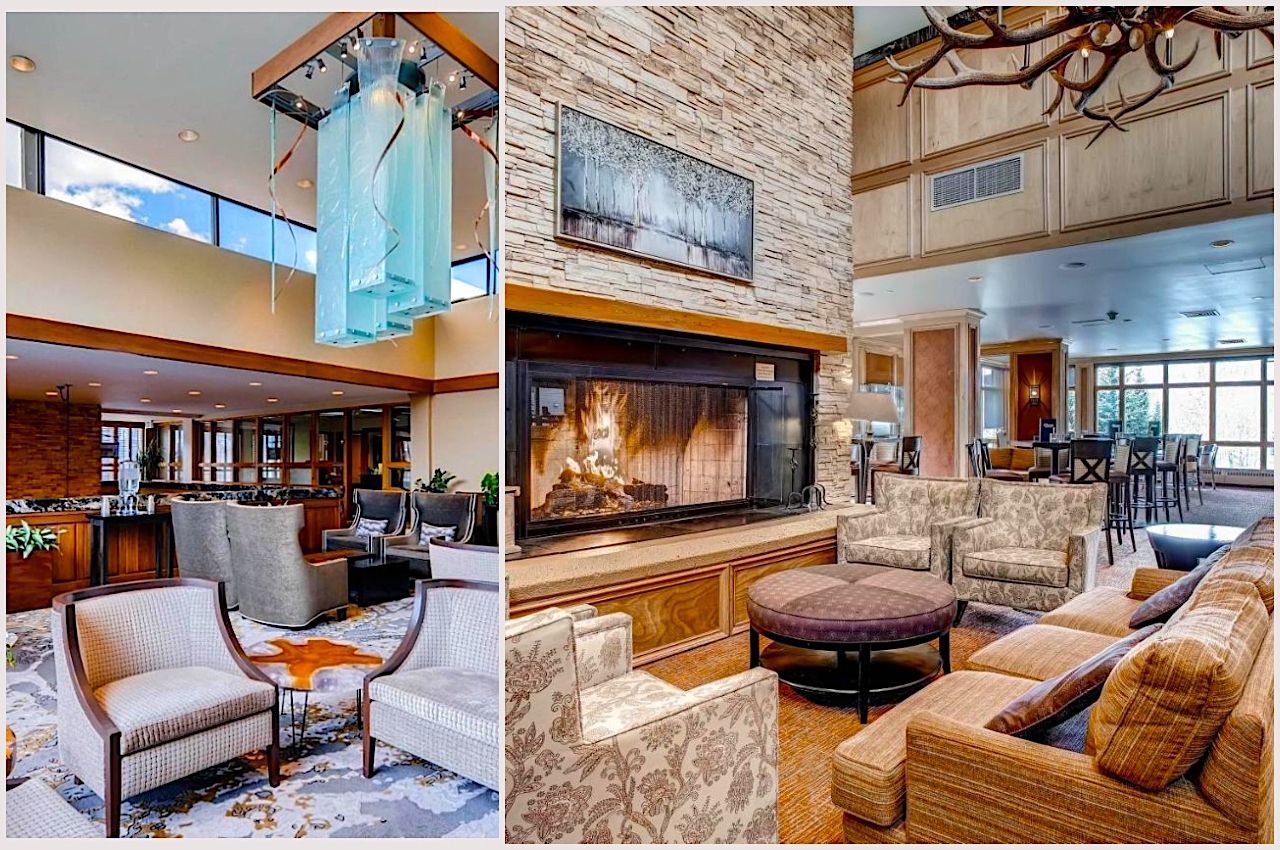 Collage of photos of Keystone Resort, one of the best hotels in Summit County