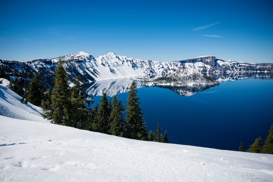 backcountry skiing in crater lake national park