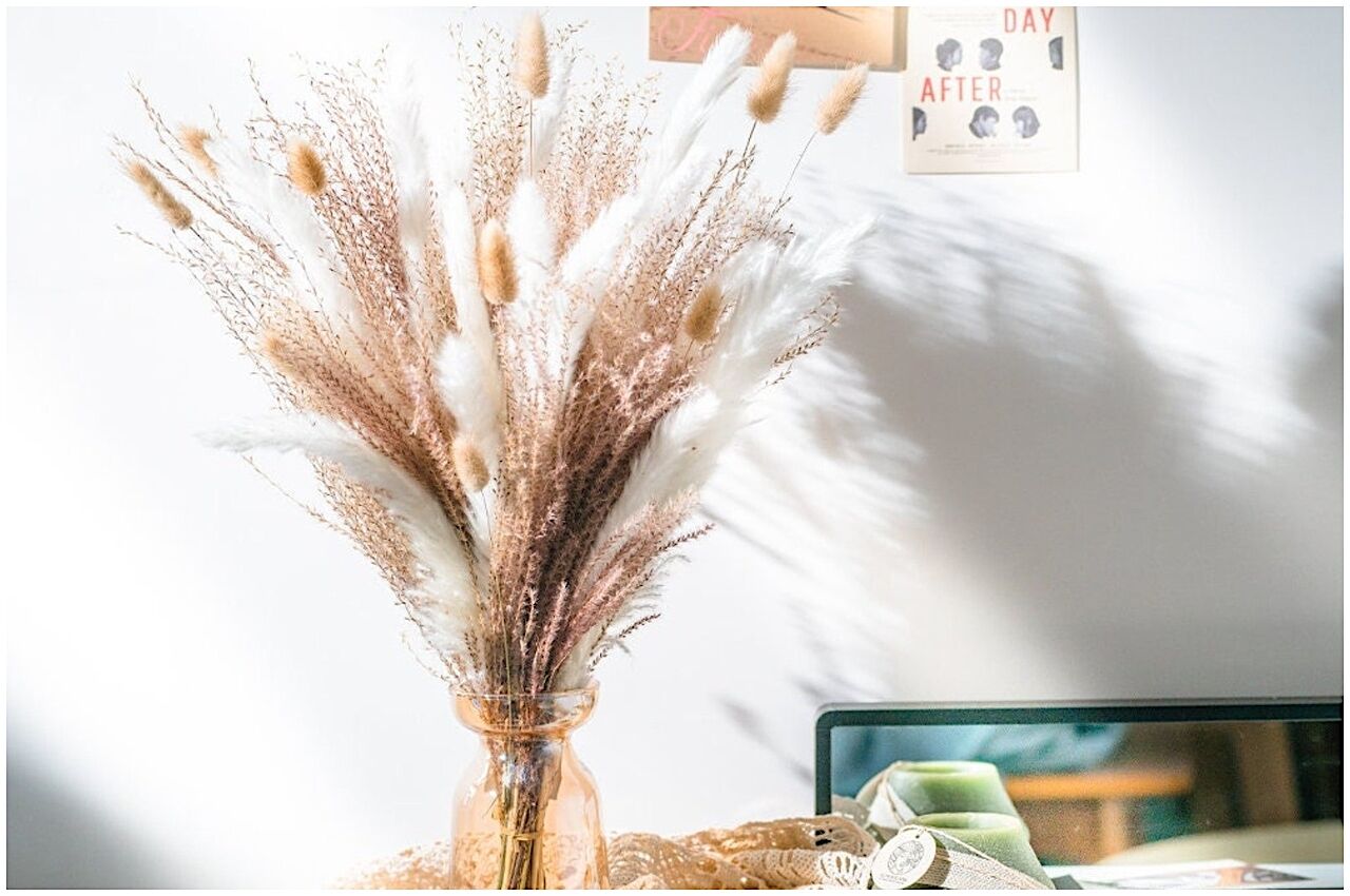 Natural grasses for the home from Etsy 