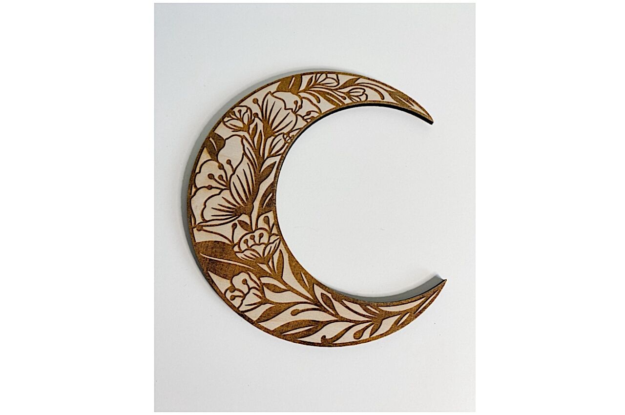 Wooden mood wall decoration from Etsy