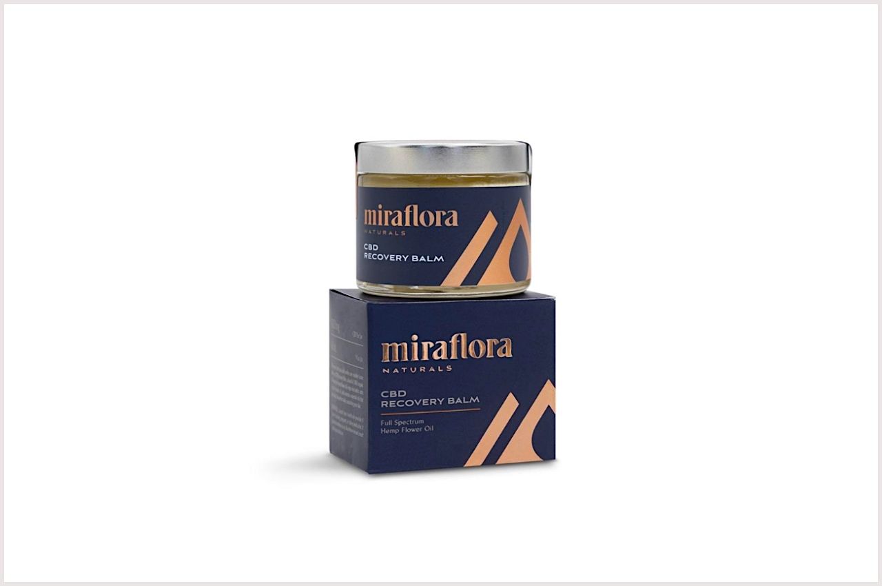 Miraflora CBD Recovery Balm a must for road trips