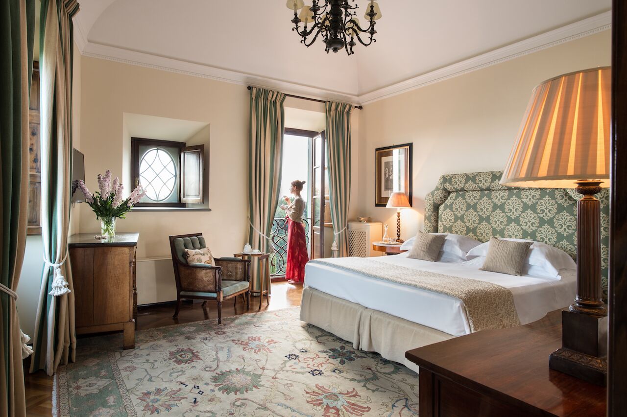 Il Borro resort Tuscany interior suite