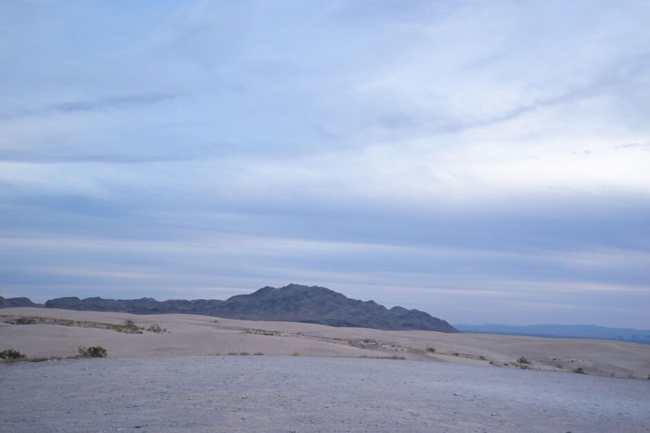 Nellis Dunes near Las Vegas