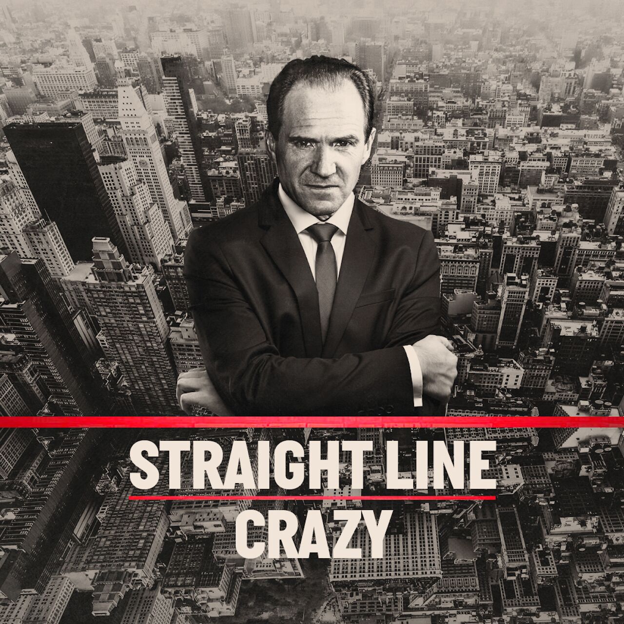 Poster for "Straight Line Crazy", one of the best London shows in 2022