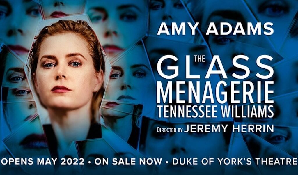 Poster for "The Glass Menagerie", one of the best London shows in 2022