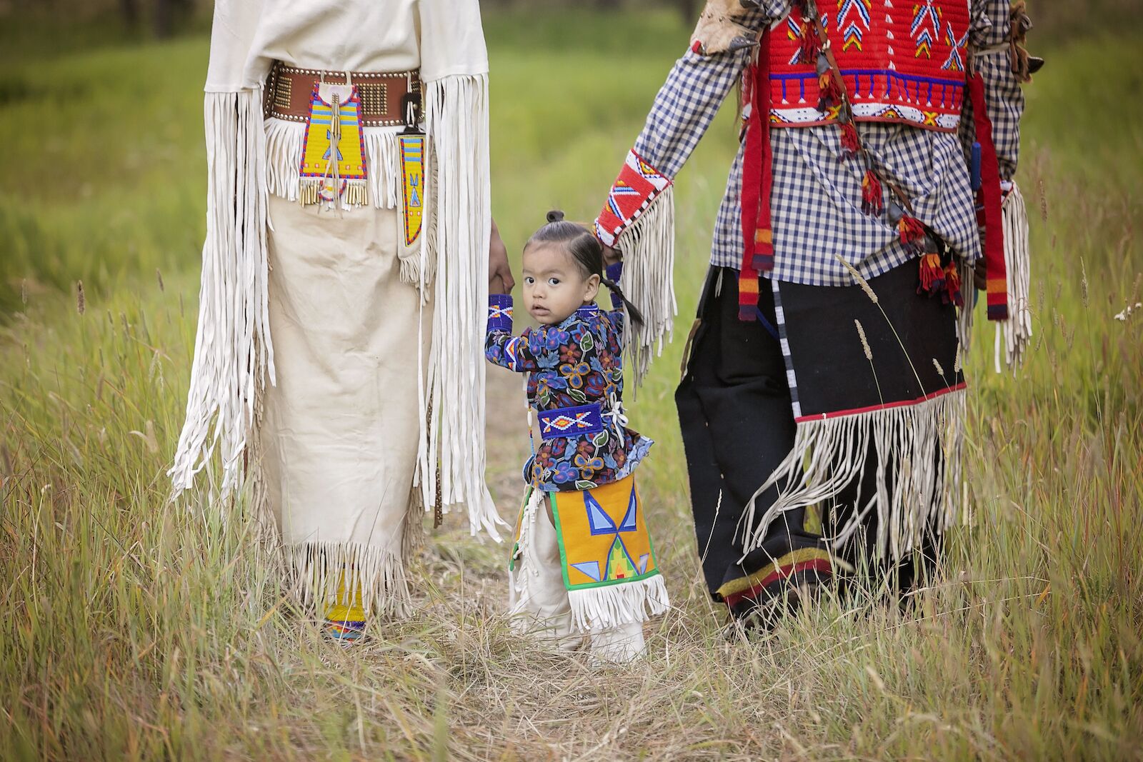 Family from the Nez perce reservation