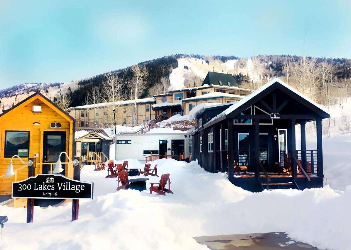 Three Ski Resorts Where You Can Stay in a Tiny Home