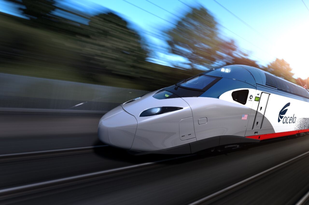 New train coming to US high speed train Acela 