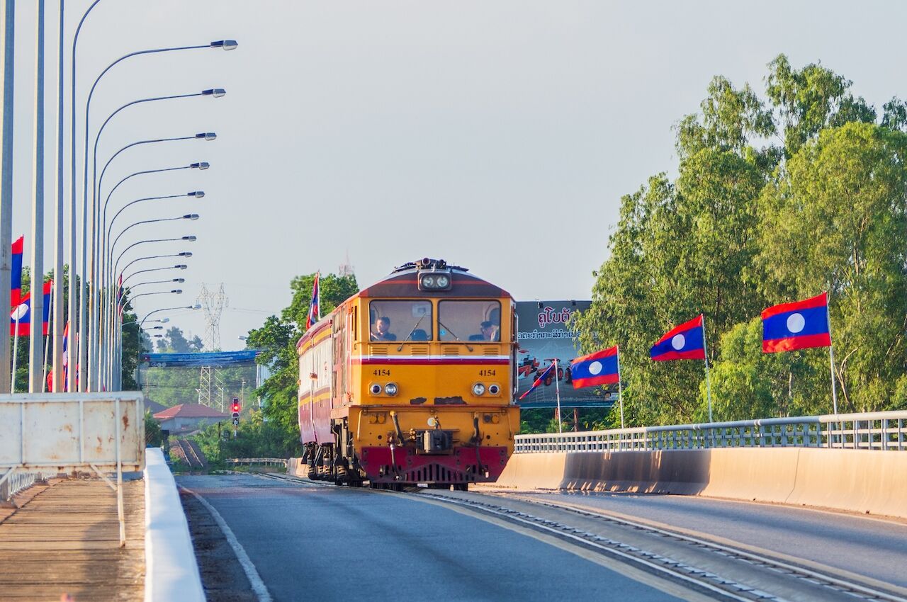 New train from Thailand to Laos
