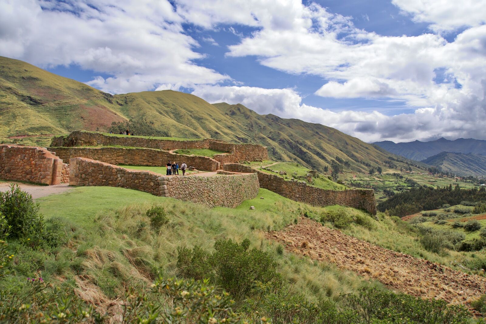 Cusco archeological site of Puka Pukara