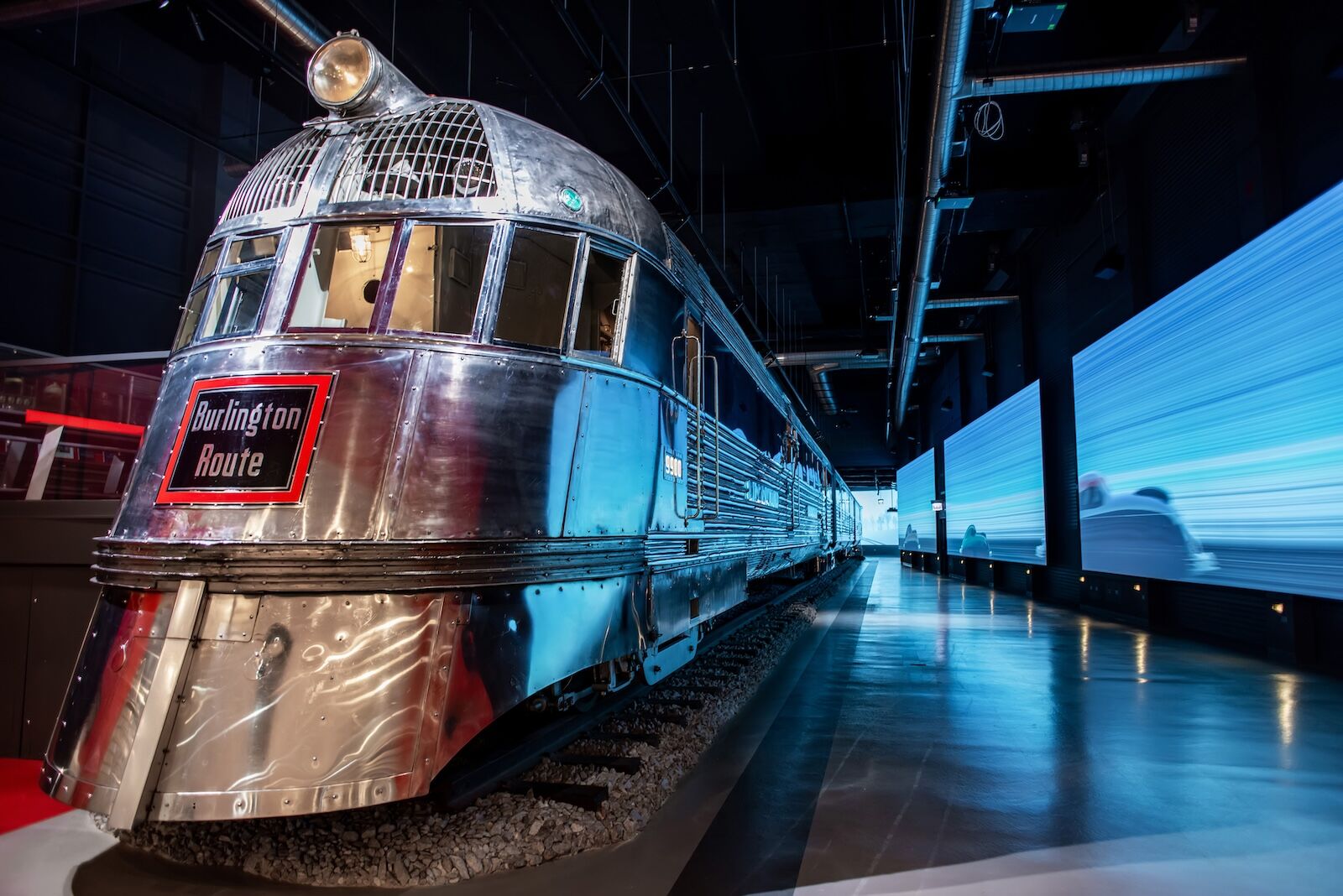 Griffin Museum of Science and Industry vintage train