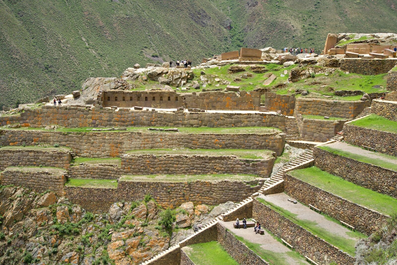 Cusco archeological site of Ollantaytambo