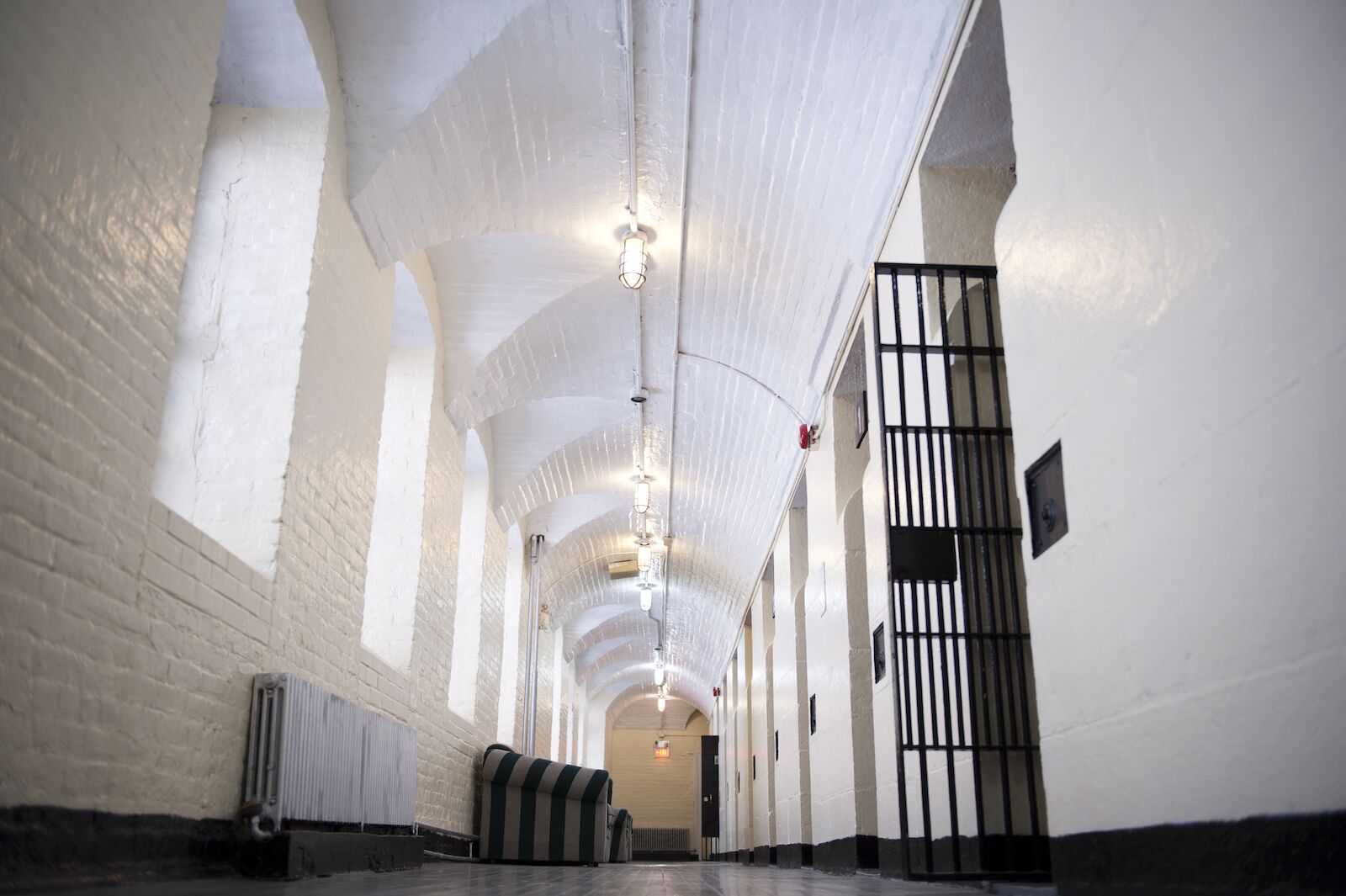 Inside of the jail hostel in Ottawa. One of many repurposed buildings turned into hostels.