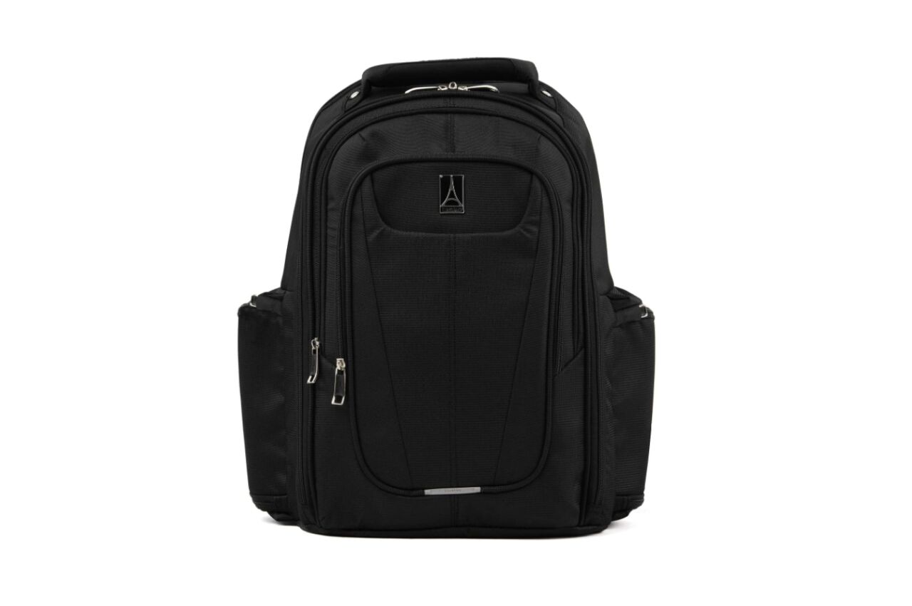 Black business backpack from Travelpro