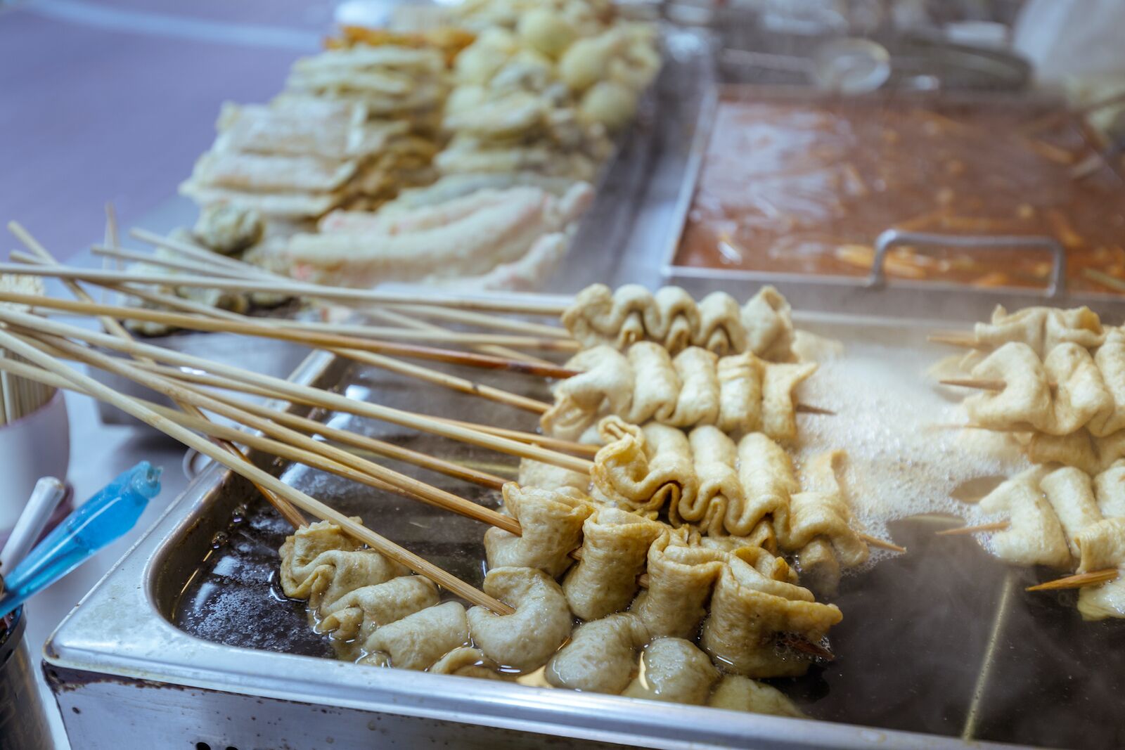 pojangmacha odeng street food