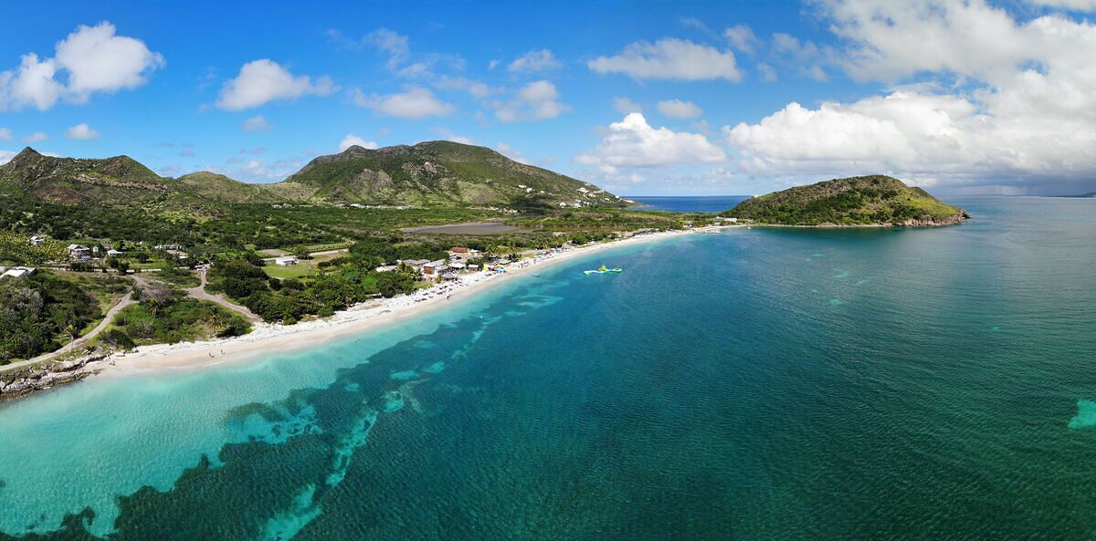 The Best Things To Do In St Kitts For Adventure Travelers   St. Kitts Things To Do Header Image Beach 1200x593 