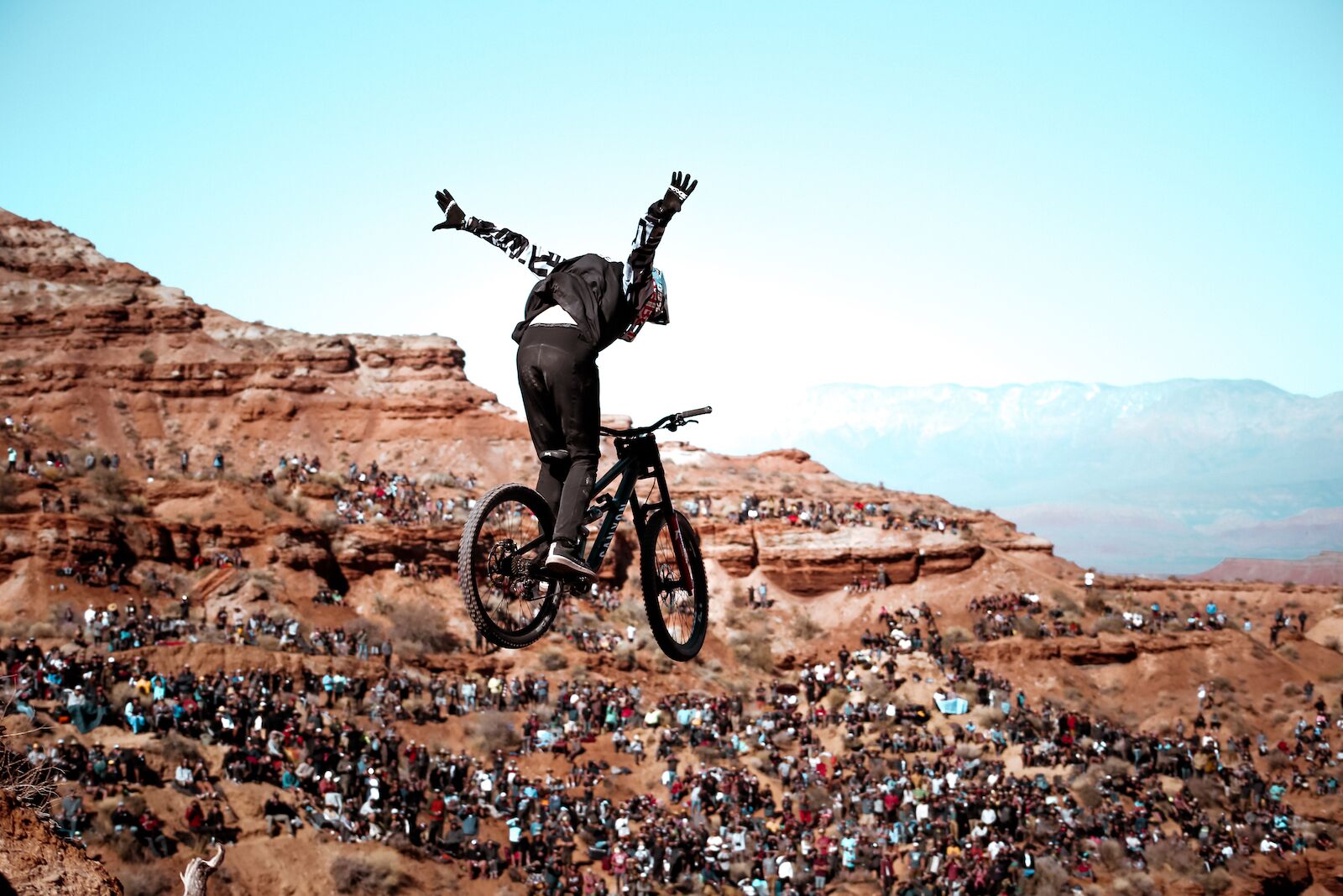crowds at 2021 Red Bull Rampage