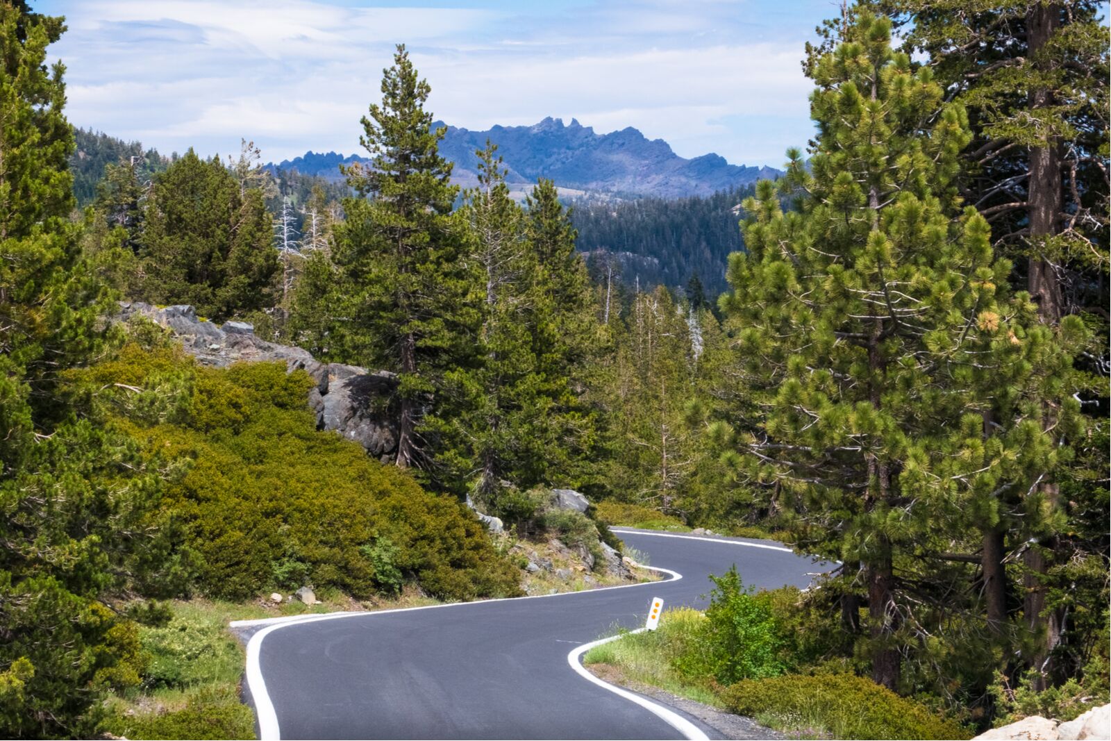 Ebbetts pass in northern California