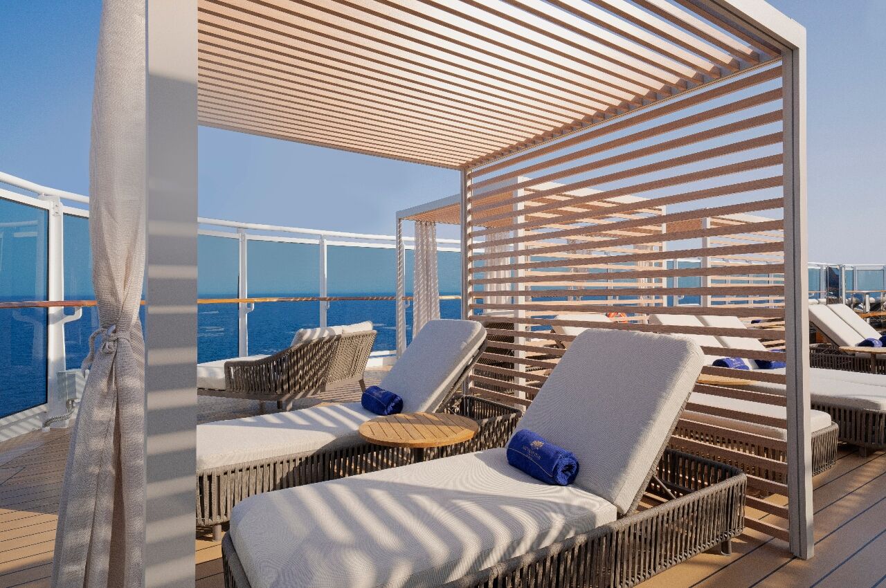 msc seaside yacht club cabana