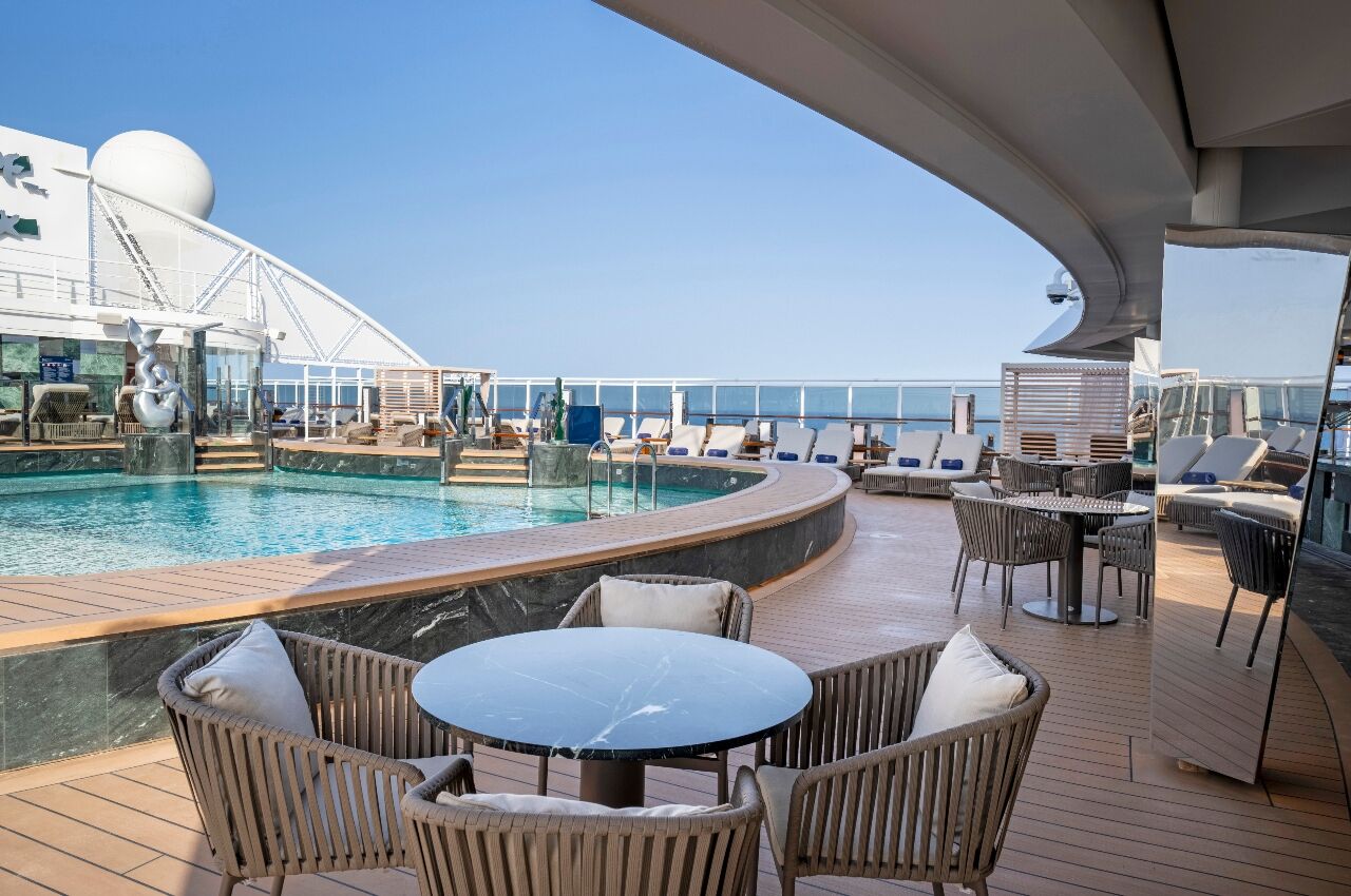 msc seaside yacht club cabana