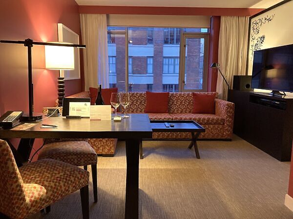 executive suite at opus hotel