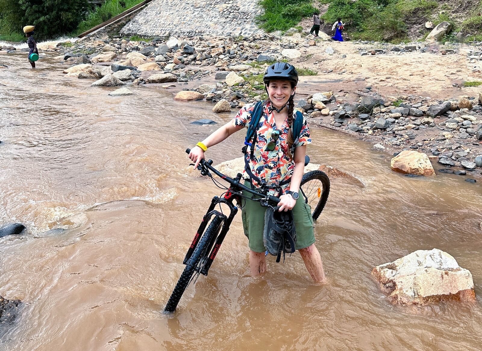 mountain bike gear for women - patagonia tyrolean shorts