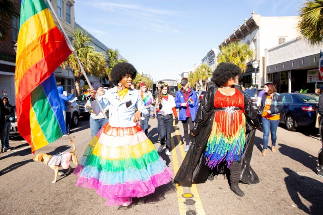 Charleston parade Pride month 2022
