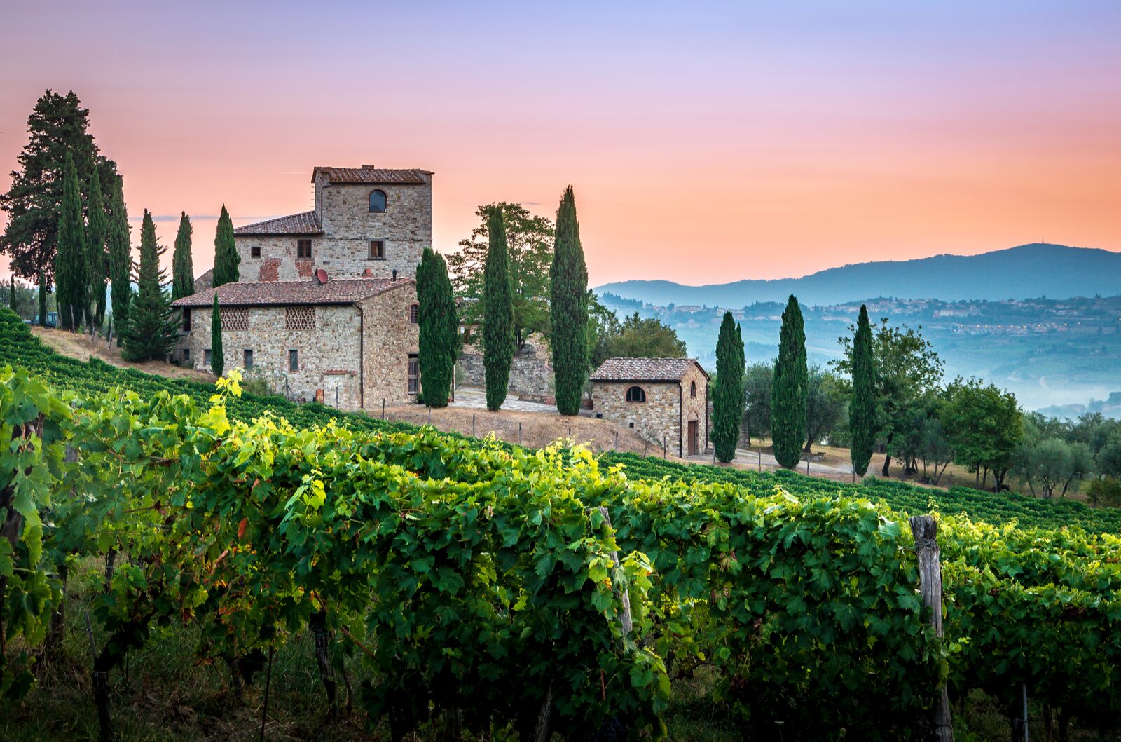 italy wine tour - chianti castle