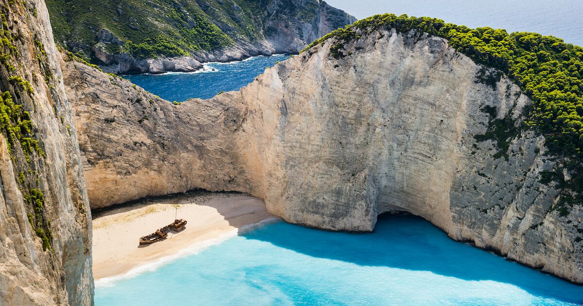 The Story of Greece s Shipwreck Beach