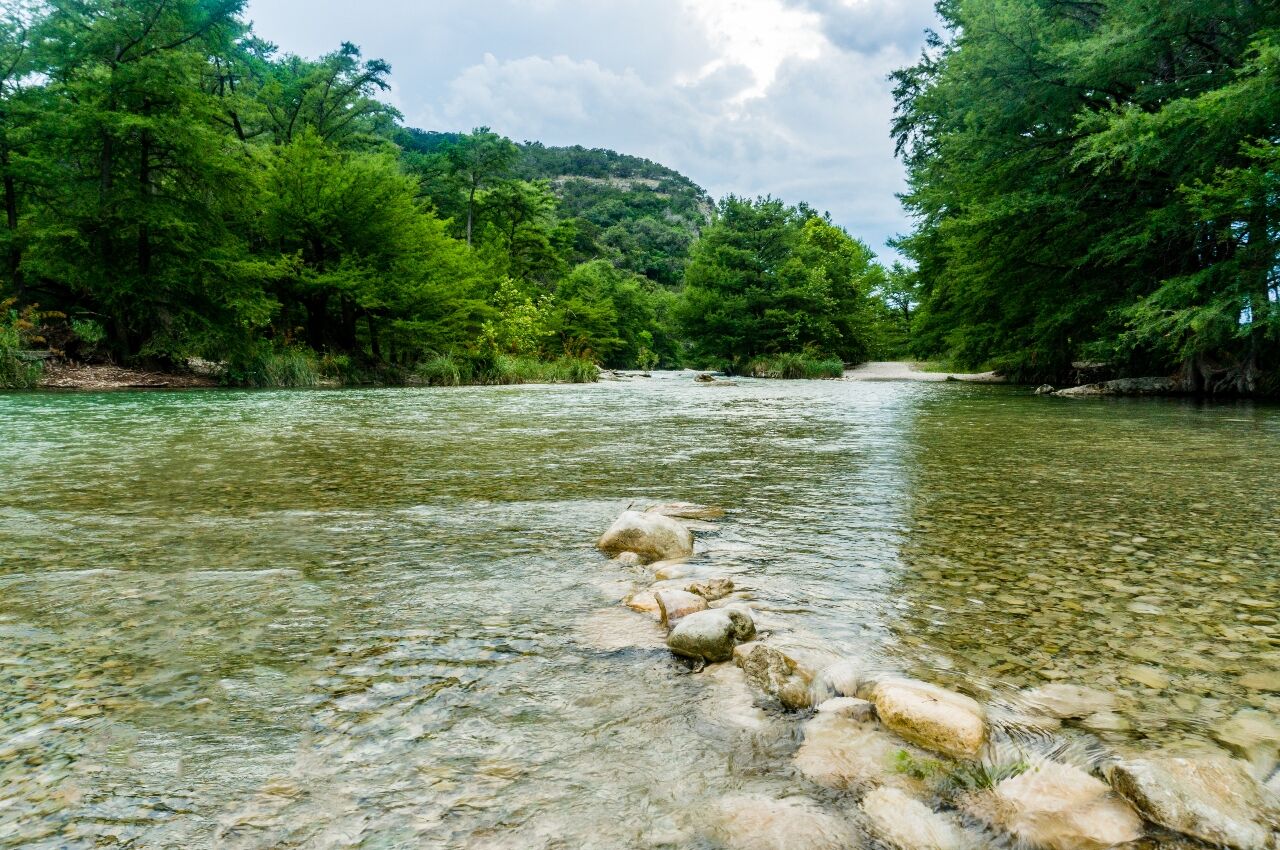 Frio River at Concan Texas outdoors destination 