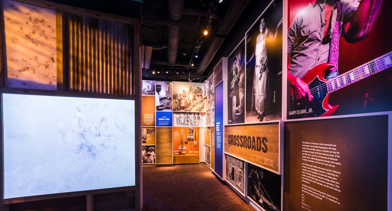 Crossroads gallery at the National Museum of African American Music in Nashville, Tennessee