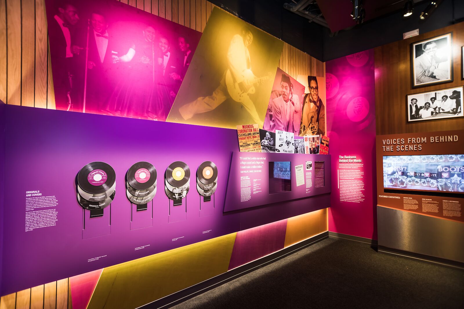 Display at the National Museum of African American Music in Nashville, Tennessee