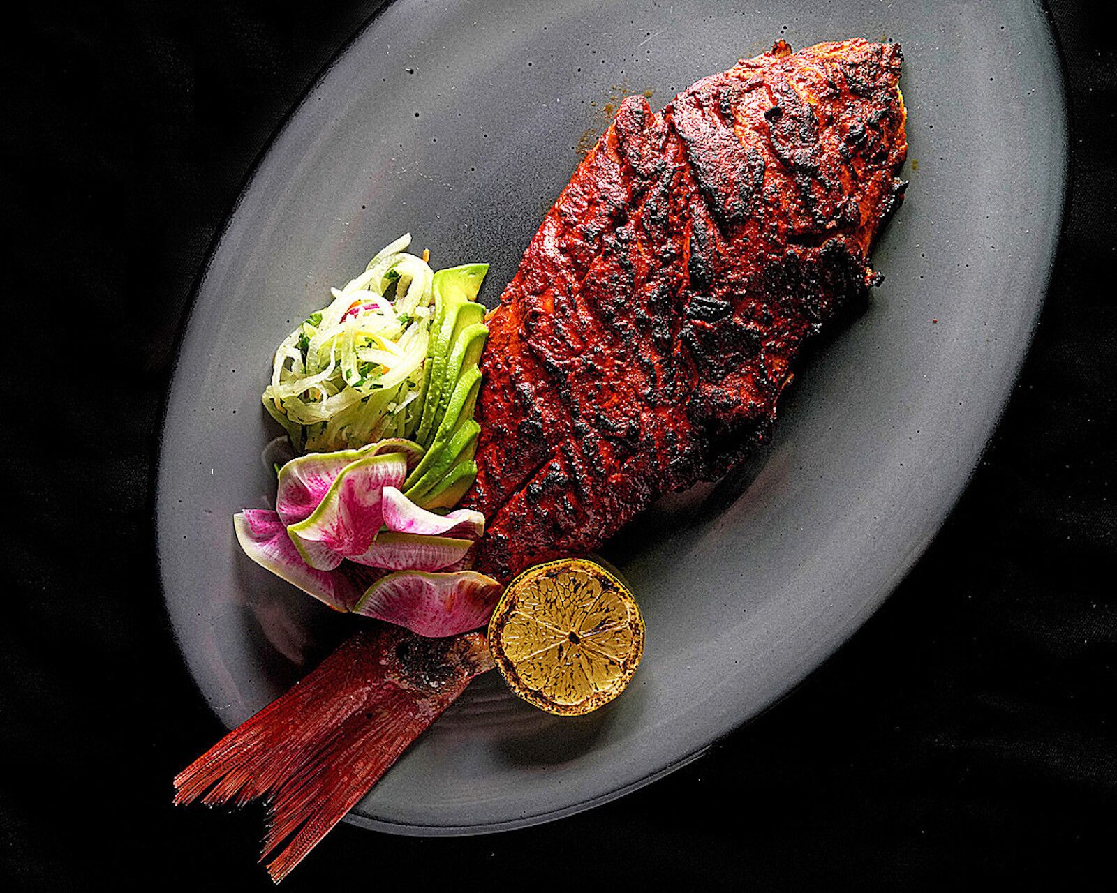 four seasons mexico resort restaurants grilled fish platter