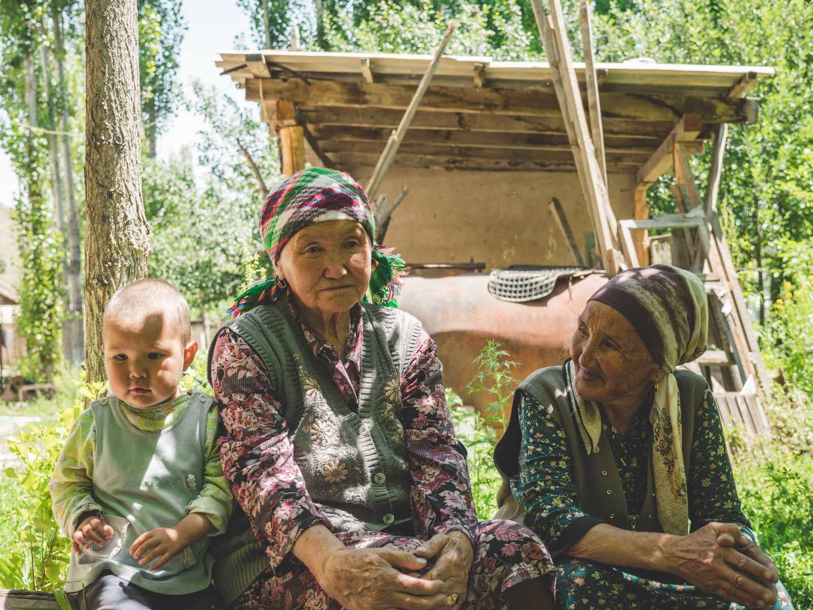 Kyrgyzstan-world's-largest-walnut-forest-header-local family