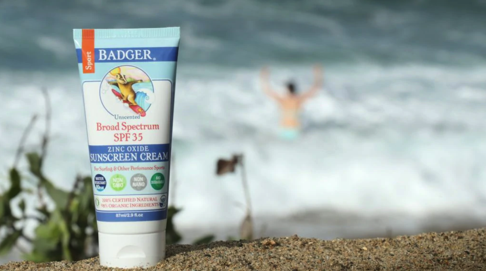 Badger Balm Sport Sunscreen Cream