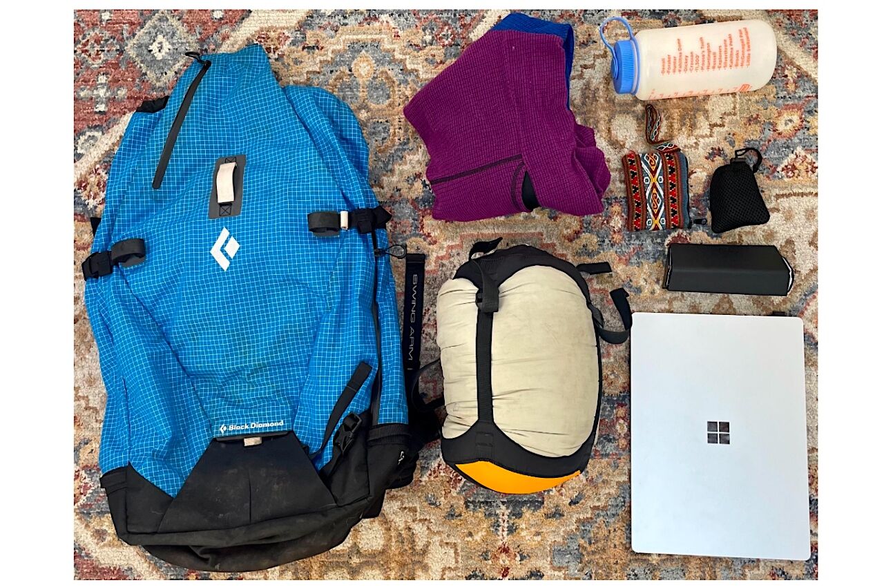 Day pack backpack packing tips