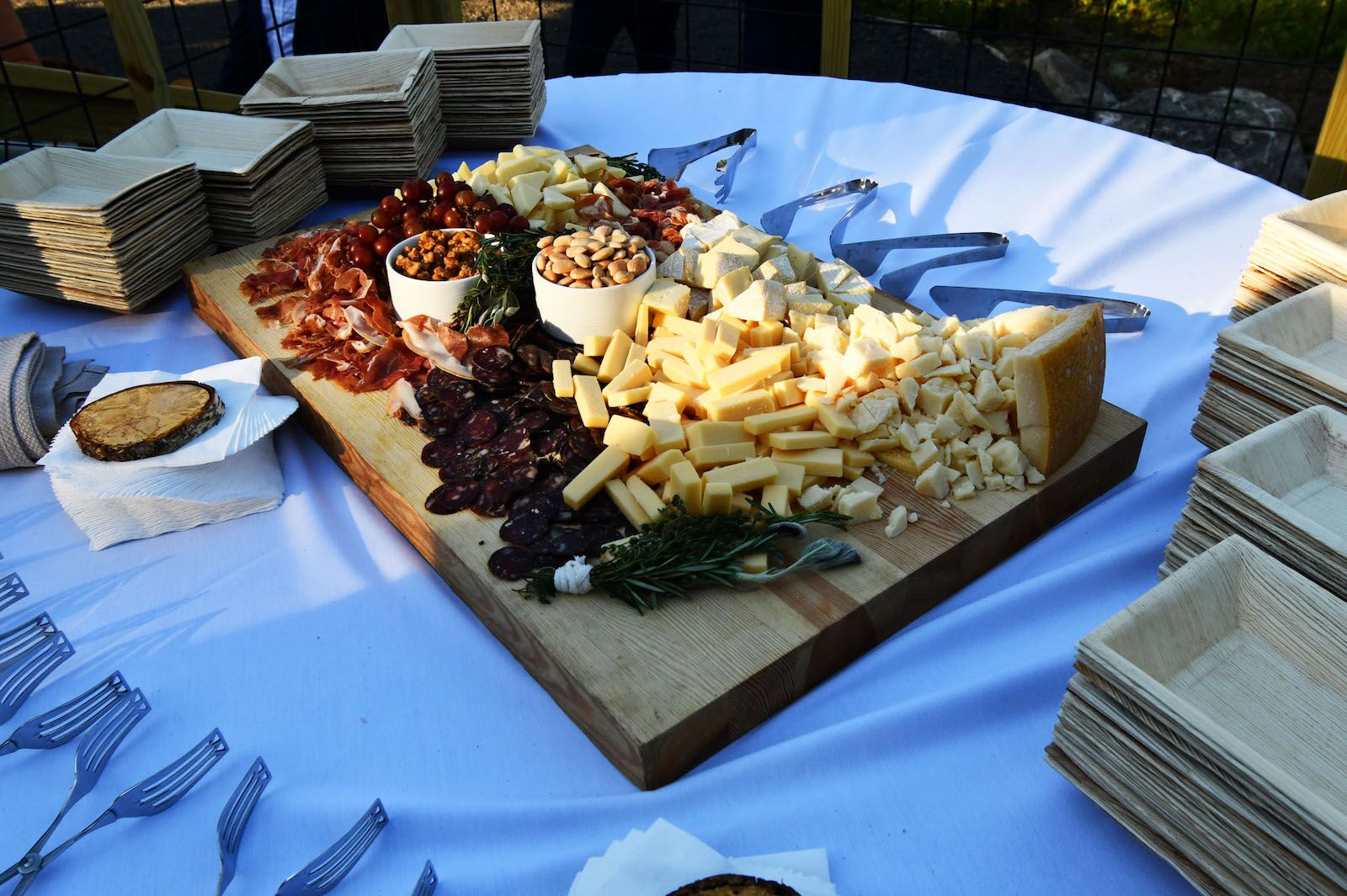 The preserve sporting club cheese plate