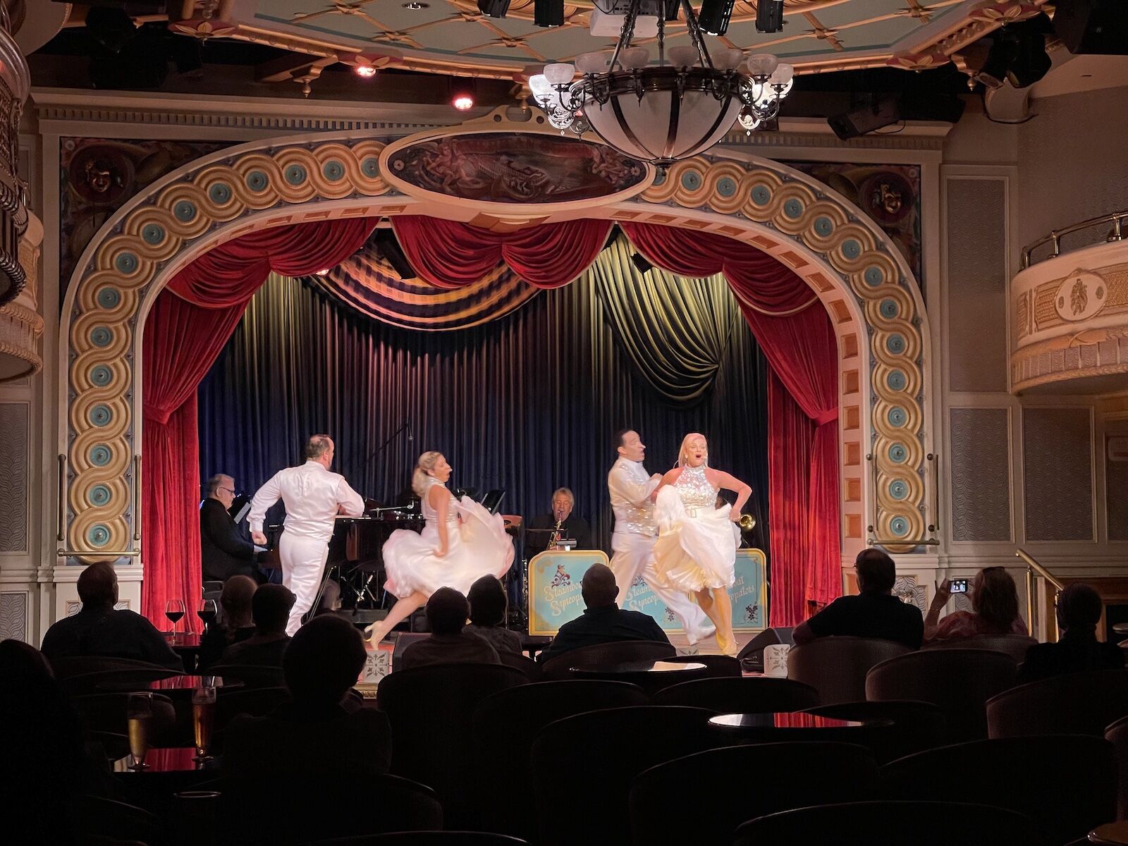 Entertainment in the Grand Saloon on the American Queen