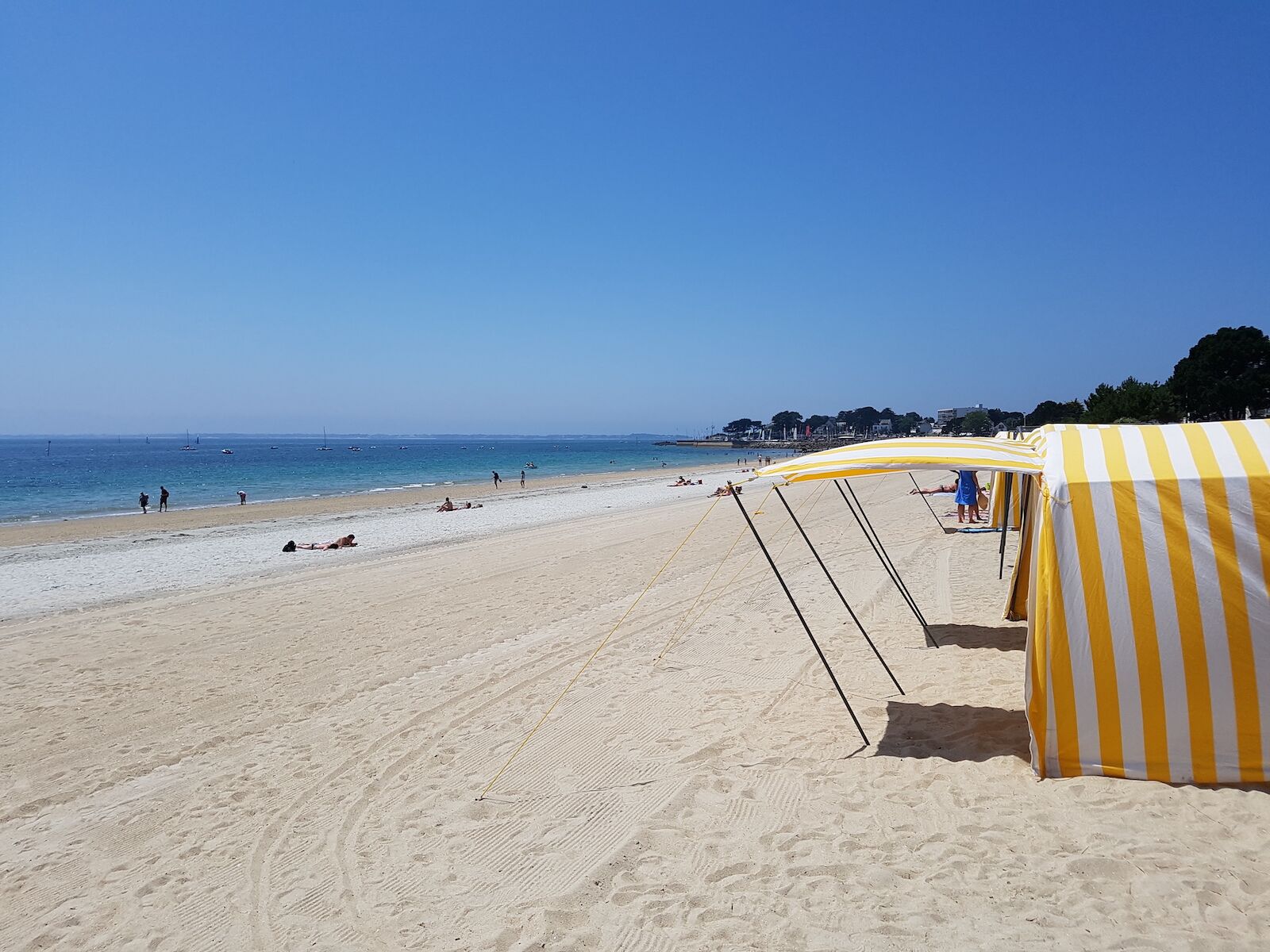 La Grande Plage de Carnac is one of the best French beaches