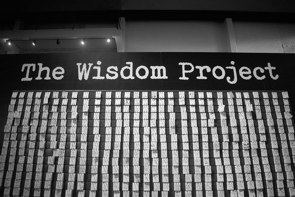 The Wisdom Project exhibit at the WNDR Museum in Chicago