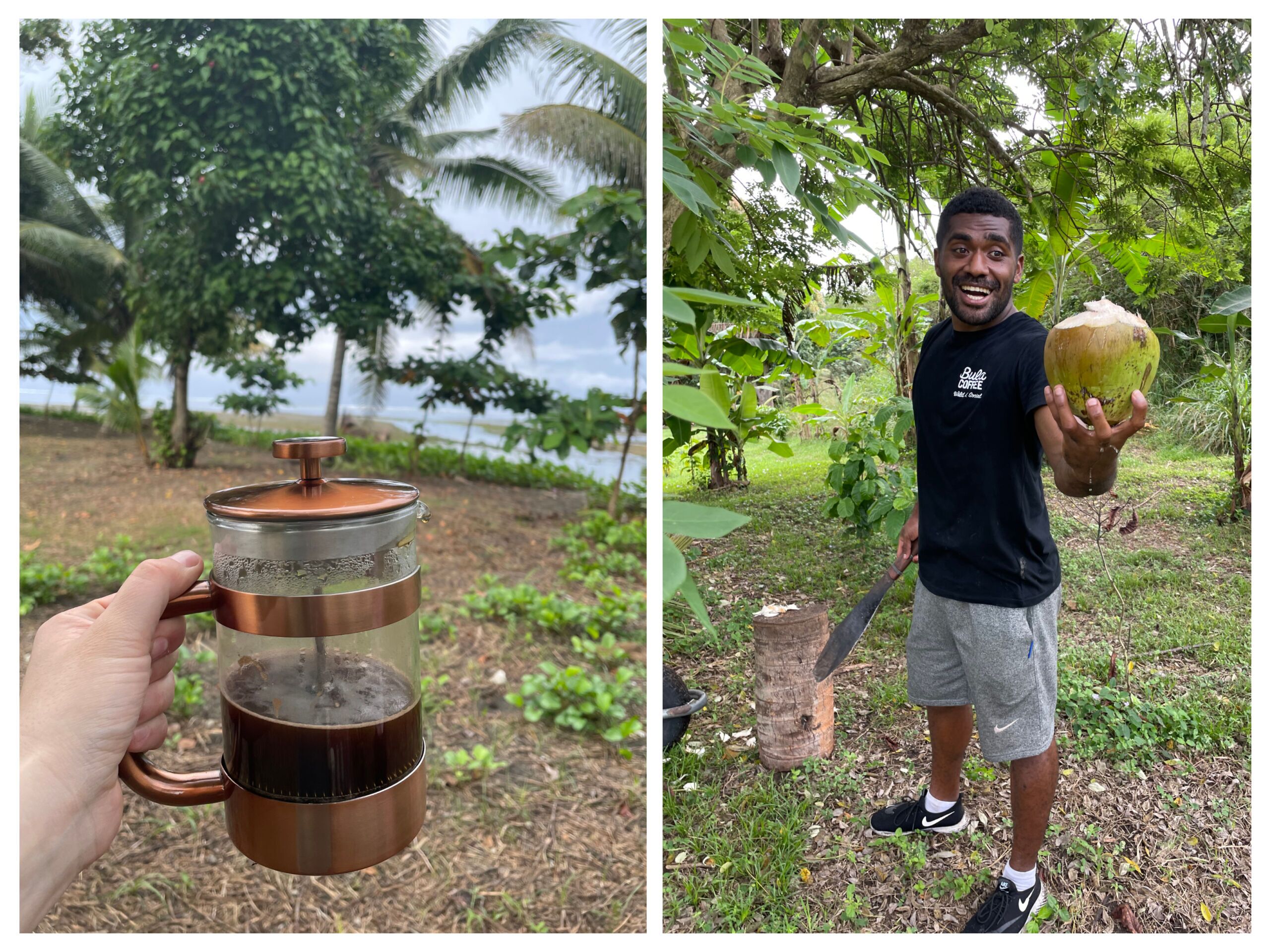 vacation in fiji - bula coffee
