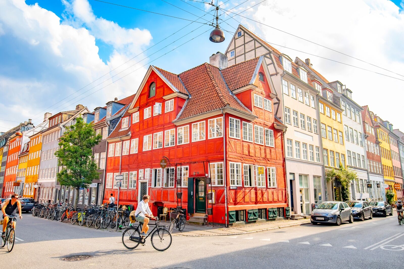 Street in Denmark on of the best places for remote work abroad