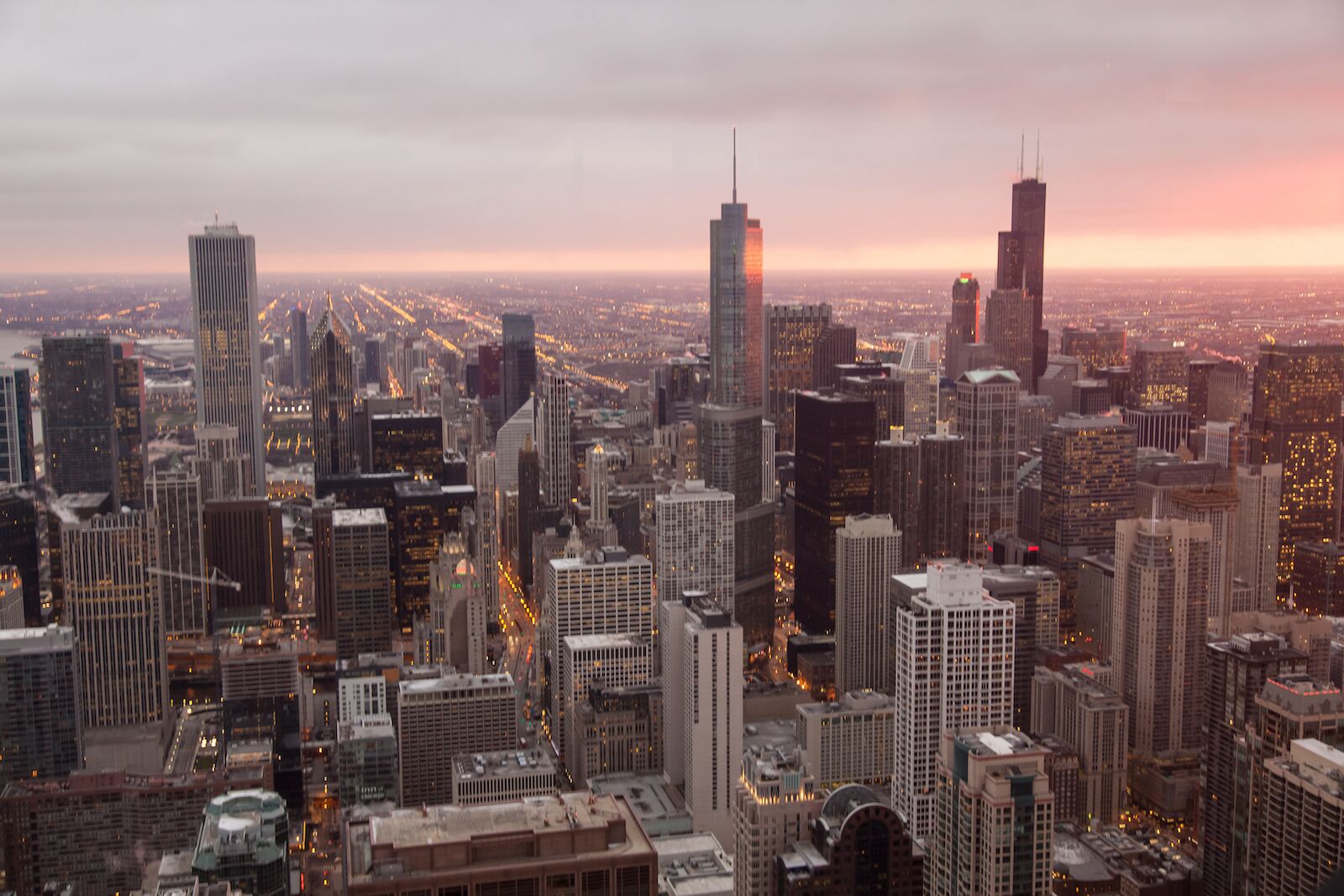 signature-room-chicago-sunset