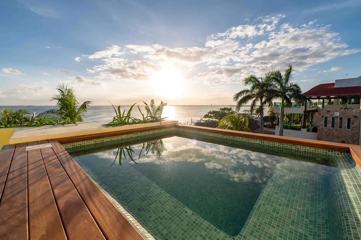 airbnb cancun private pool