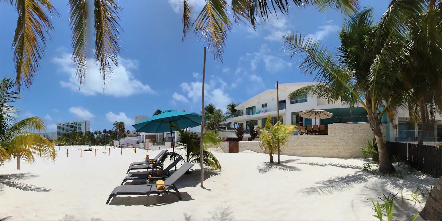 airbnb cancun on the beach