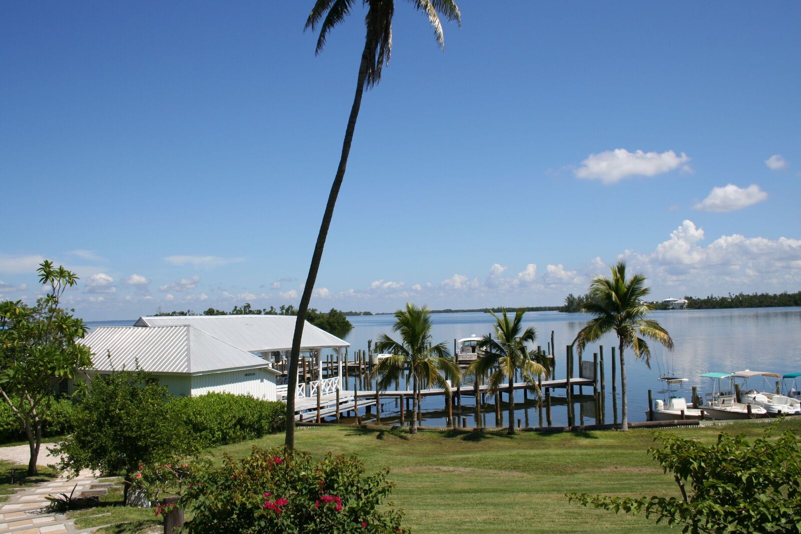 The docks at Cabbage Key near Fort Myers, Florida