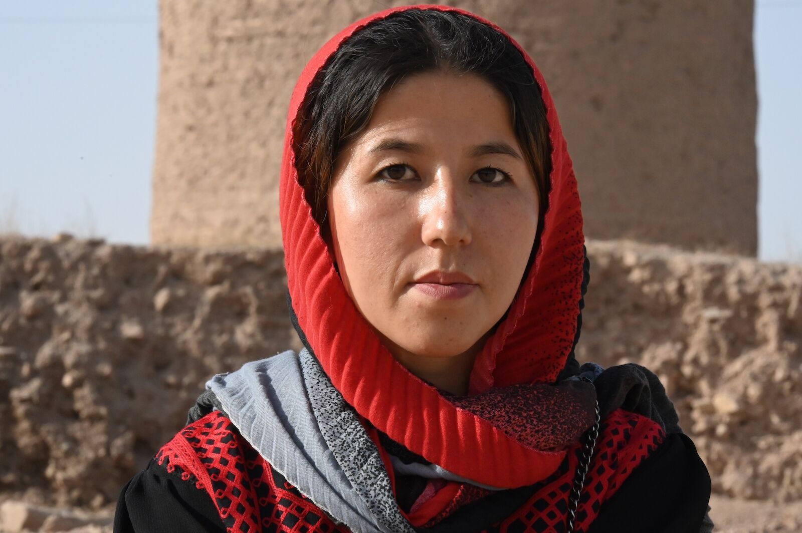 Portrait of Fatima Haidari, Afghanistan’s first female tour guide