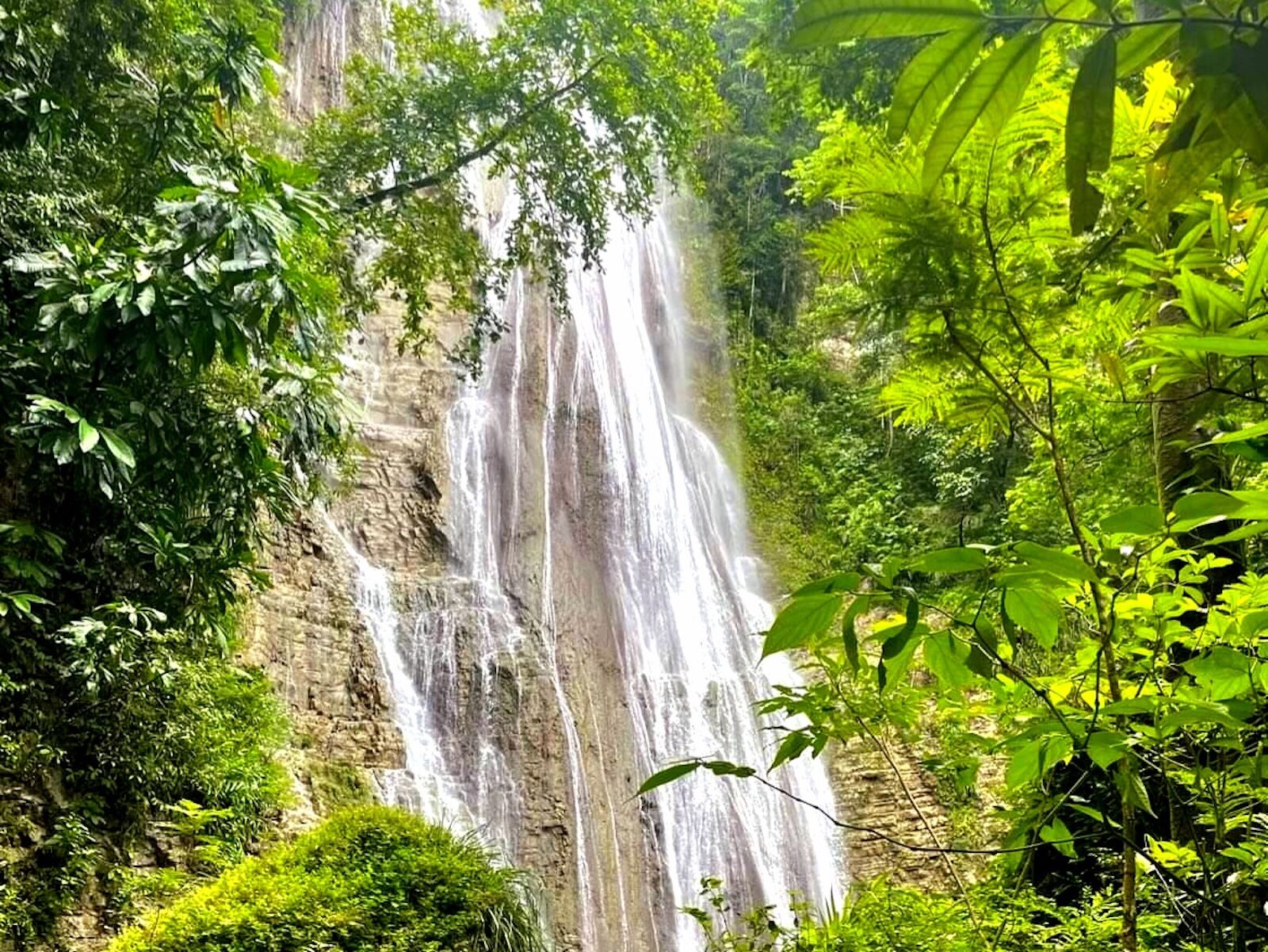 waterfalls in jamaica - nonsuch falls