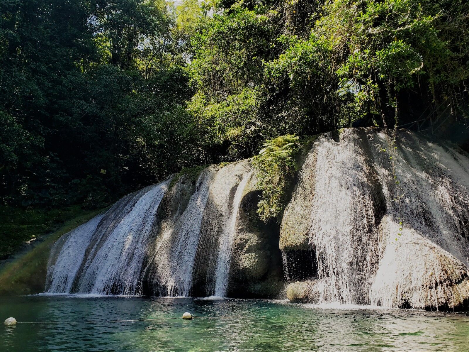 waterfalls in jamaica - reach falls