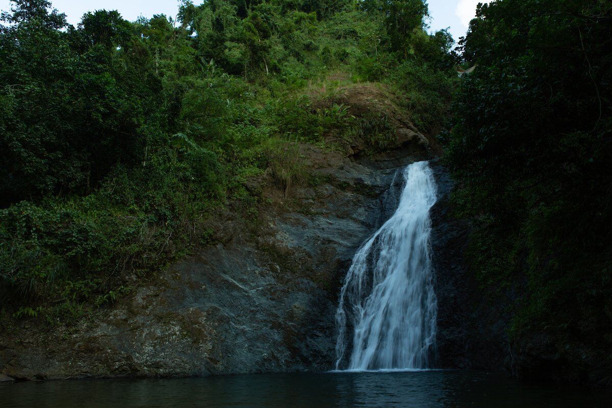 Salto Curet falls one of Puerto Rico waterfalls